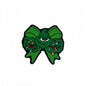 20Pcs Silicone Focal Beads Christmas Gingerbread Man Green Bow House 8