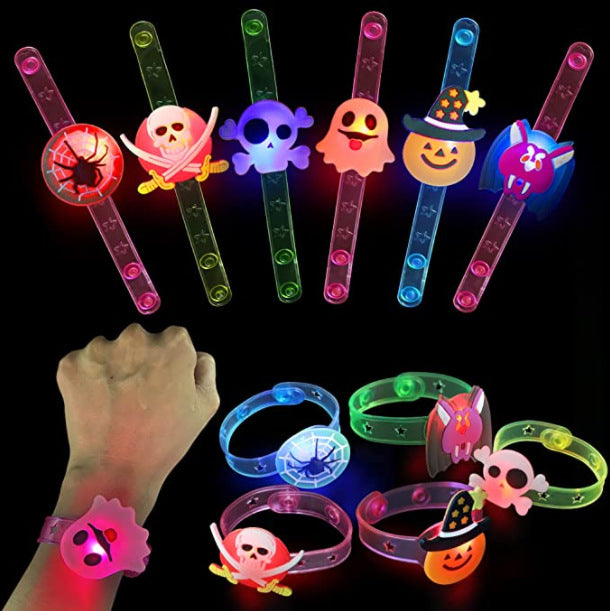 Halloween LED Light Up Bracelet Party Favor with Batteries