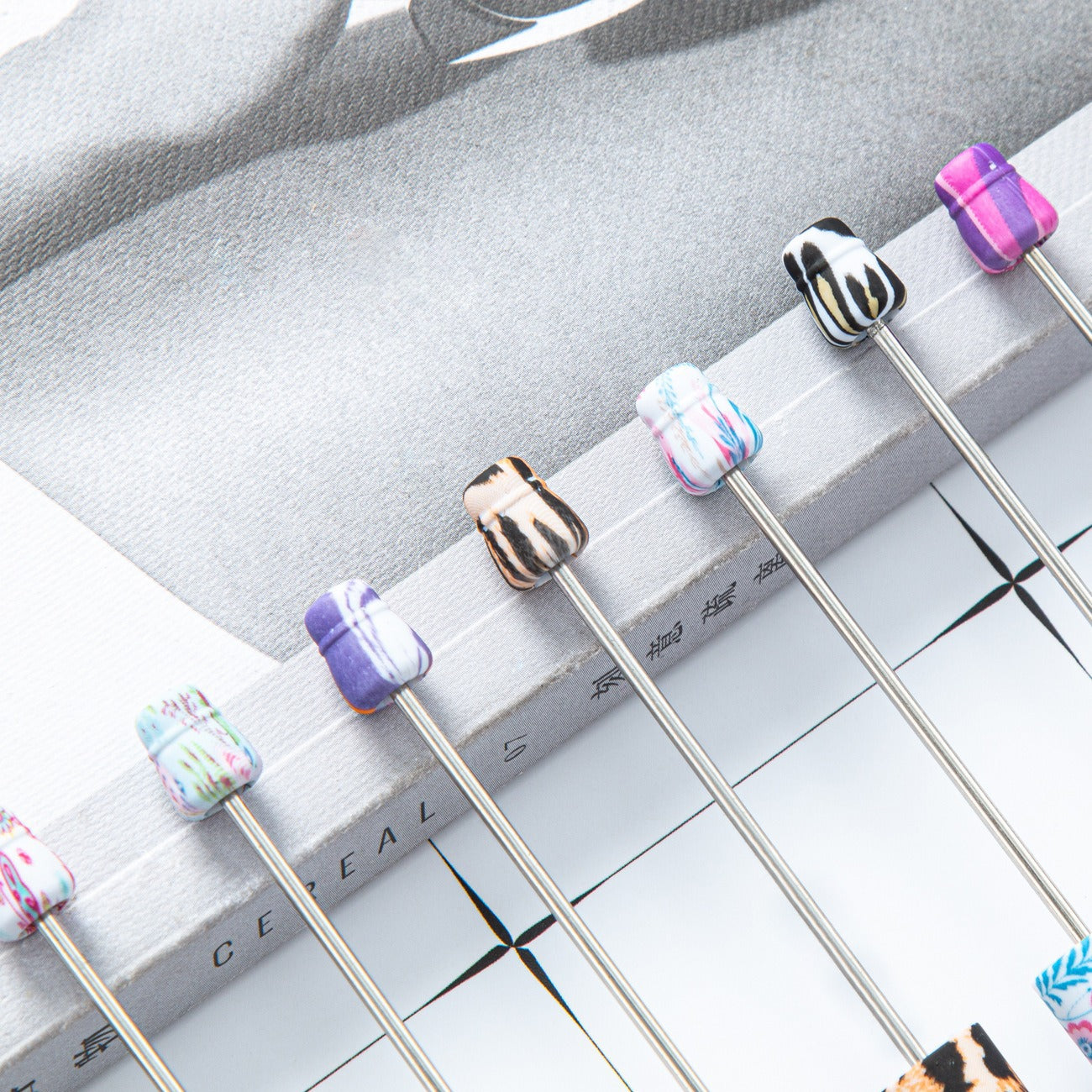 DIY Student Graduation Season Series Printed Beadable Ballpoint Pen Plastic 2