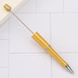 UV Electroplating Beadable Ballpoint Pens DIY Craft Supplies