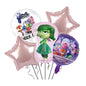 Inside Out Foil Balloon Set Birthday Party Decoration 5pcs 9