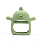 Duck Shaped Silicone Teething Toy Baby Teether Gloves 8