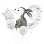 Easter Bunny Foil Balloon Set Party Decoration 12