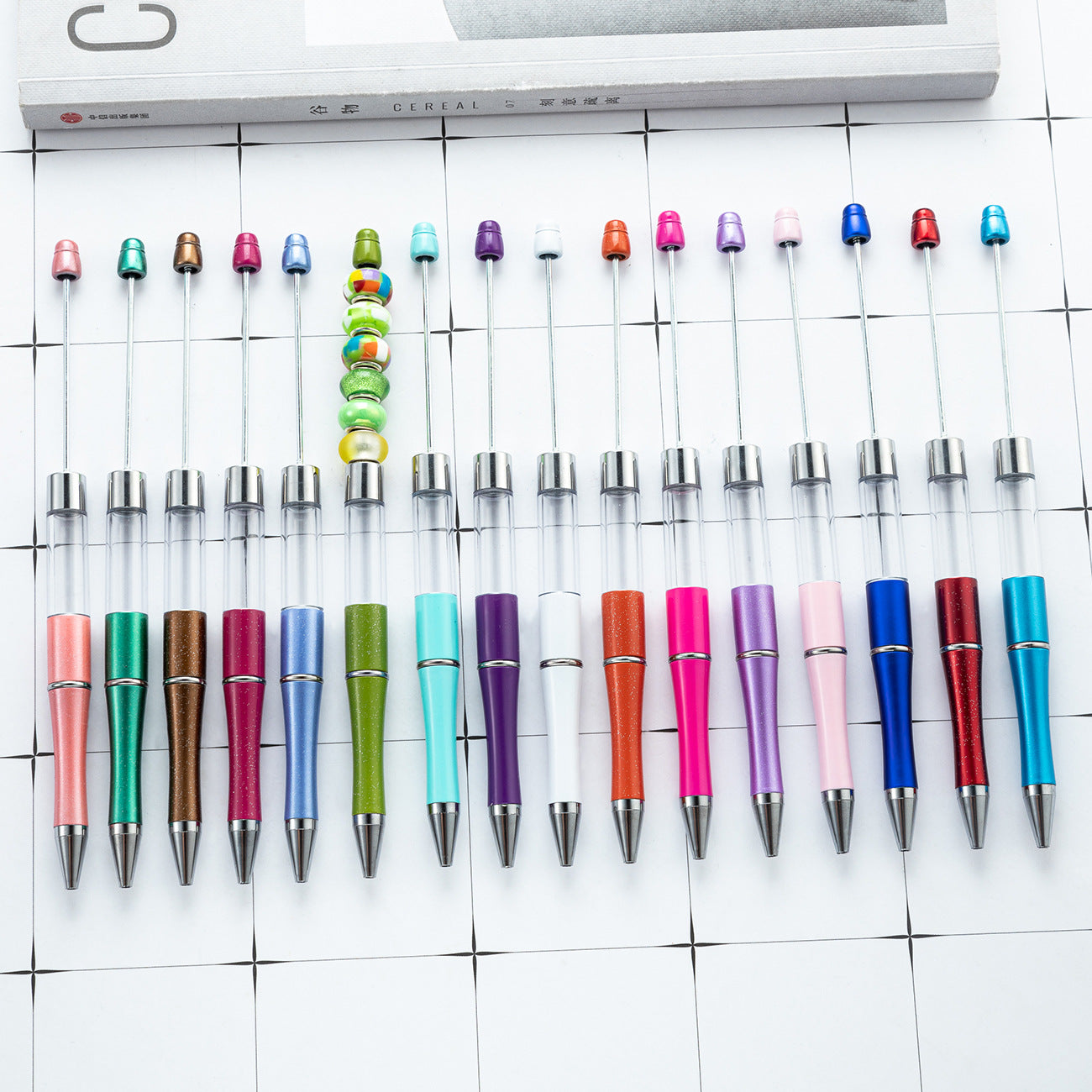 Hollow Empty Tube Beadable Ballpoint Pen DIY Craft Supplies