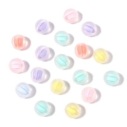 100 Pack Transparent Multi-Style Acrylic Beads Bracelet Accessories 56