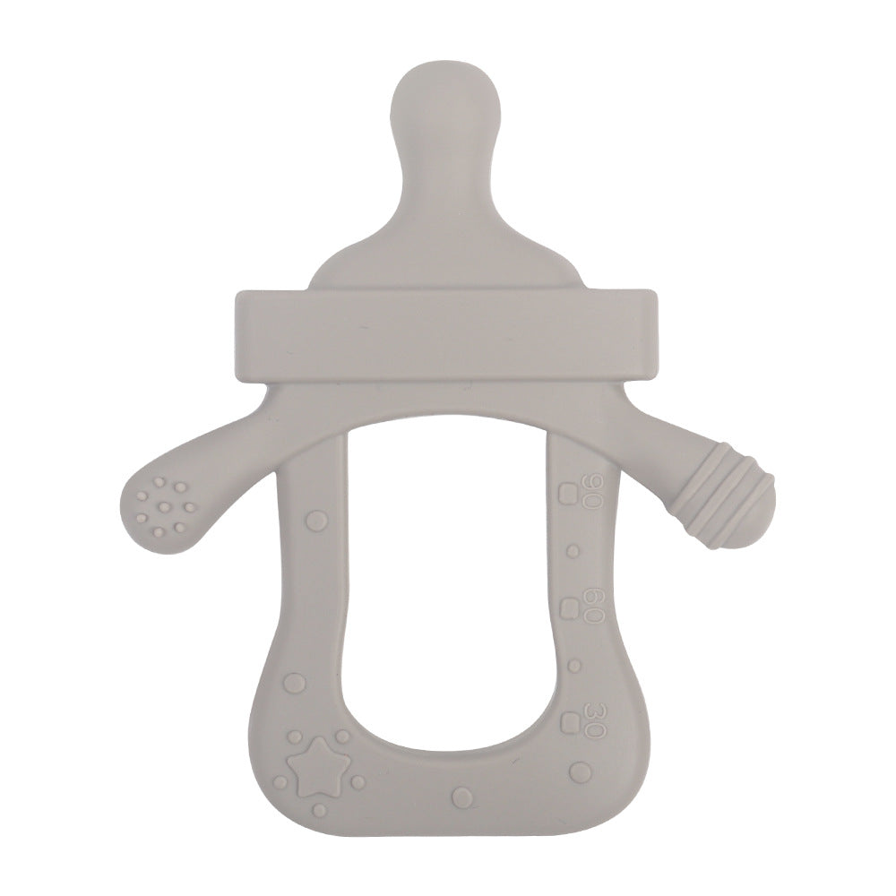 Silicone Baby Teething Toy Bottle Shape for Infant 25
