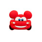 20pcs Silicone Focal Beads Automotive Car Shape Front Facing 7