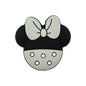 20pcs Silicone Focal Beads Round Ear Mouse Character with Bow 6