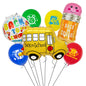 Back to School Cartoon Foil Balloon Set Party Decoration 7