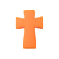 20pcs Silicone Focal Beads Printed Cross With Varied Color Patterns 13