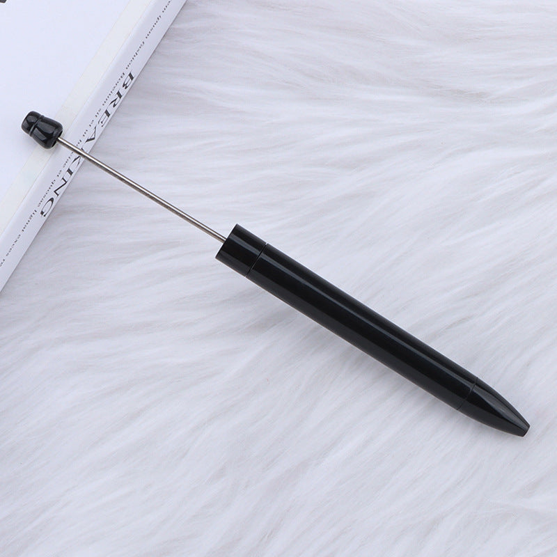 Long Creative Plastic Beadable Ballpoint Pens DIY Craft Supplies 5