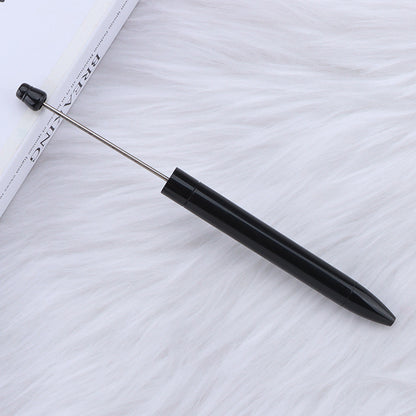 Long Creative Plastic Beadable Ballpoint Pens DIY Craft Supplies 5