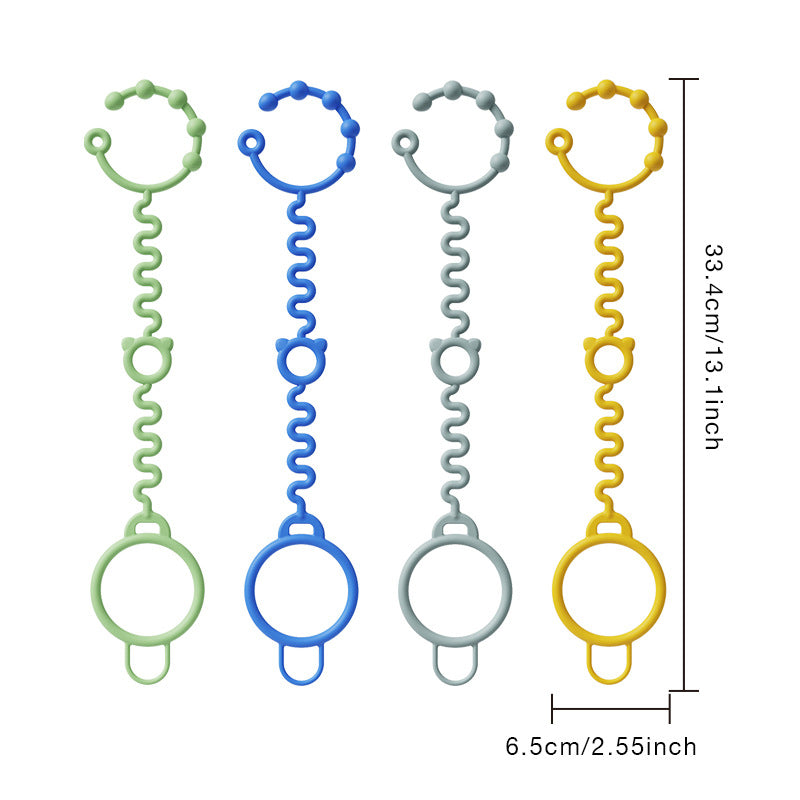 Silicone Teething Chain Toy for Baby 42.5cm 5