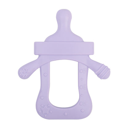 Silicone Baby Teething Toy Bottle Shape for Infant 7