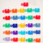 Wooden Alphanumeric Key Pairing Montessori Toys Educational Activity 7