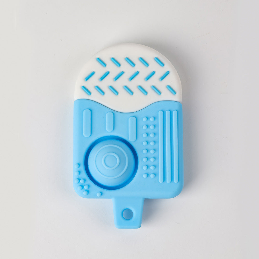 Macaroon Ice Cream Silicone Teething Toy for Baby 6