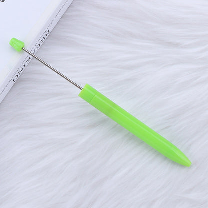 Long Creative Plastic Beadable Ballpoint Pens DIY Craft Supplies 10