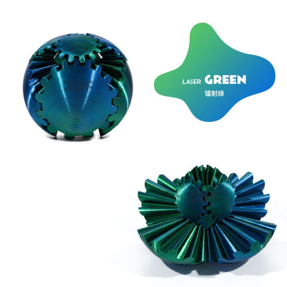 Gear Ball 3D Printed Fidget Toy Articulated Flexible Medium and Large 11