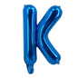 Blue Letter Foil Balloons Party Decoration 16 Inch 50pcs 13