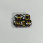 20pcs Silicone Focal Beads Glow In The Dark Animal Bee With Printed Text 8