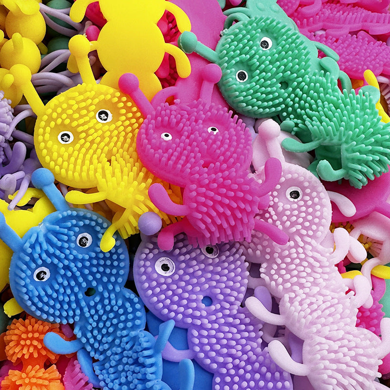 TPR Caterpillar Stretchy Bracelet Sensory Fidget Toy 20.5cm 9