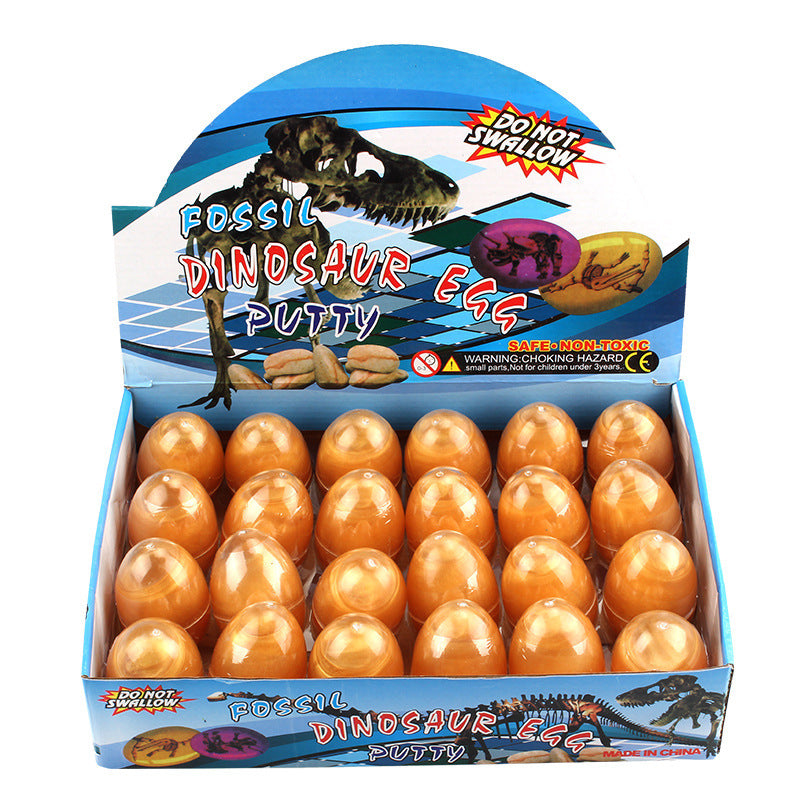 Dinosaur Egg Slime Toy Putty Novelty Gift for Kids and Teens 8