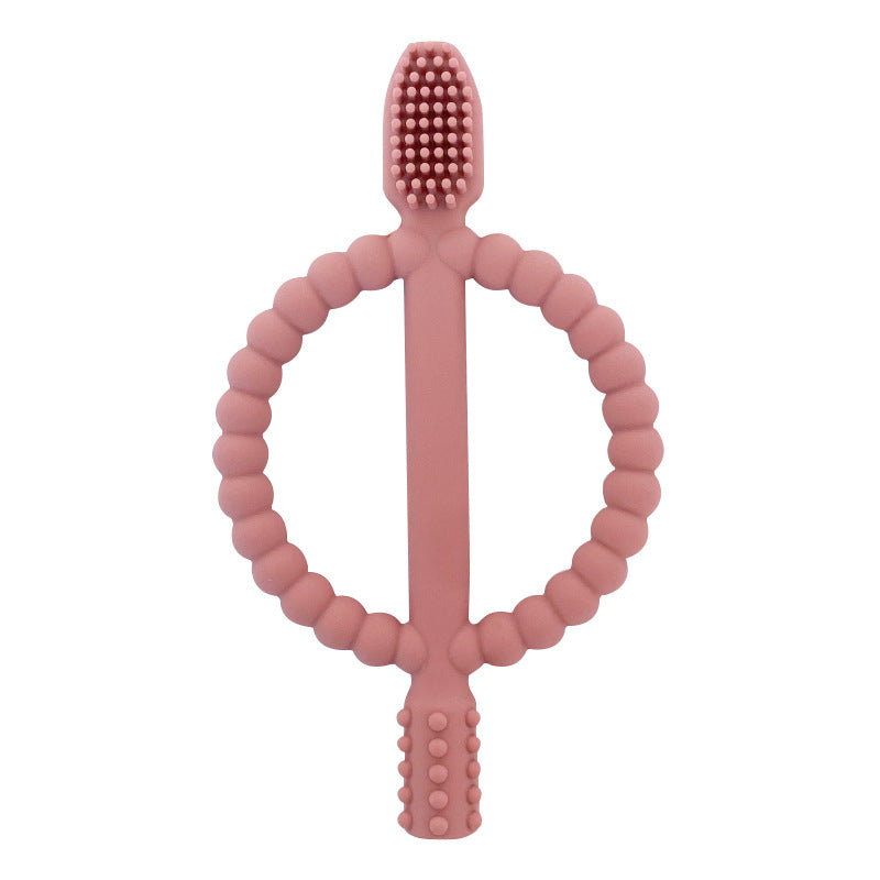 Silicone Teething Toy Baby Can Brush Teeth Grinding Stick 13
