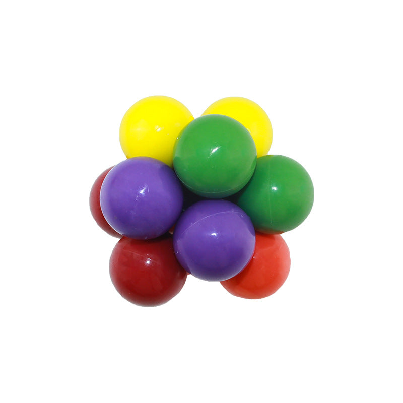 Plastic Fidget Ball Twist Squeeze Sensory Fidget Toy 4