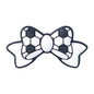 Silicone Focal Beads Sports Bow Shape with Detailed Stitching 8