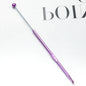Beadable Crochet Hooks Metal DIY Craft Tool 3.0mm-6.0mm Sizes 16