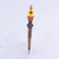 Sunflower Silicone Beaded Pens Handmade Office School Supplies Gift 9