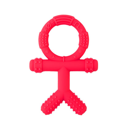 Humanoid Silicone Teething Toy Baby Teether 2 Pcs Set 5