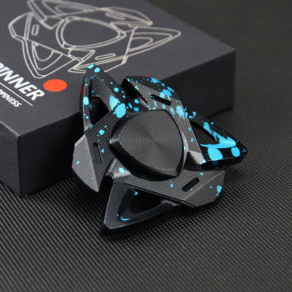 Aluminum Alloy Shark Fingertip Gyroscope Metal Fidget Spinner 8