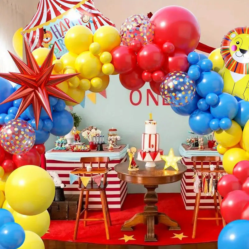 Circus Theme Foil Balloon Set Party Decoration 25x20x2.5cm 3