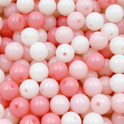 10pcs 16mm Makaron Color Round Acrylic Beads DIY Bracelet Making 5