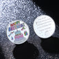 Birthday Cake Commemorative Coin Iron Collectible Gift 4cm 4