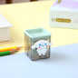 Cartoon Double Hole Manual Pencil Sharpener Plastic 4.8x4x4cm 15