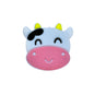 20pcs Silicone Focal Beads Highland Cow Cartoon Design 15
