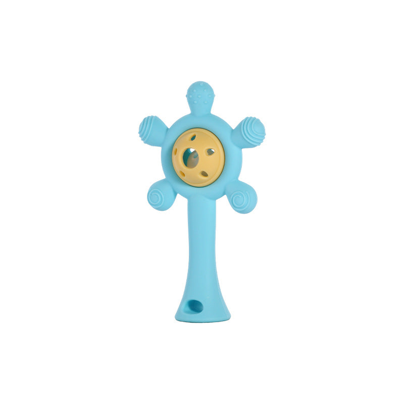 Silicone Baby Teething Toy Ferris Wheel Ringing Bell 5 Pack 6