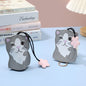 Leather Dog Cat Keychain Cute Pet Charm Accessory 7