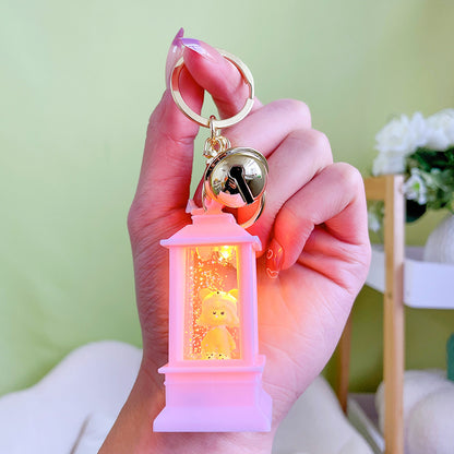Lighthouse Girl Acrylic Keychain Lantern Charm 5