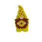 20pcs Silicone Focal Beads Christmas Hat With Printed Red Star 9