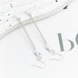 Beadable Earrings Metal DIY 7.8cm Length Craft Supplies 18