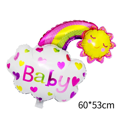 Gender Reveal Foil Balloon Set Baby Shower Party Decoration 50pcs 9