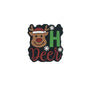 Silicone Focal Beads Christmas Snowman Elk with Printed Festive Text 6