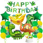 Cartoon Dinosaur Foil Balloon Set Children Birthday Party Decoration 4