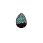 Silicone Focal Beads Winter Blue Tree Pinecone Animal Flower Design 11
