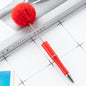 Plush Pom-pom Beadable Ballpoint Pens 15.5 x 0.8cm DIY Craft Supplies 8