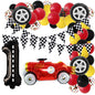 Racing Theme Classic Car Foil Balloon Set Birthday Party Decoration 2