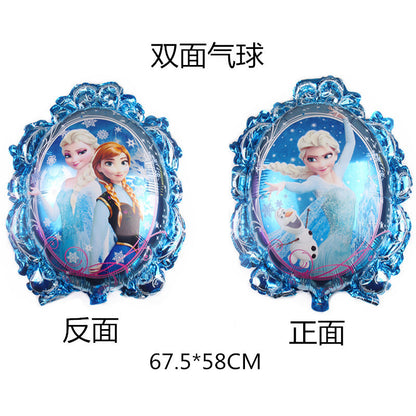 Frozen Elsa Foil Balloons Party Decoration 50pcs 8